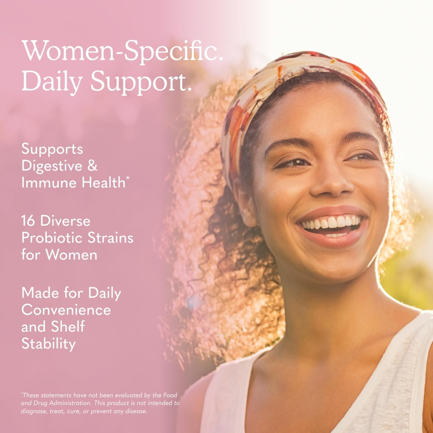 Daily Probiotics for Women with 16 Strains – Supports Digestive & Vaginal Health