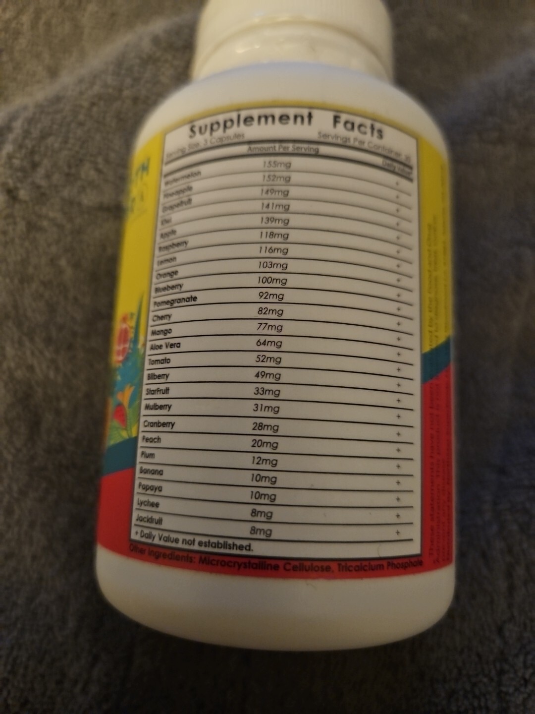 NORTH STAR Superfoods Whole Fruits Supplement 12/2024