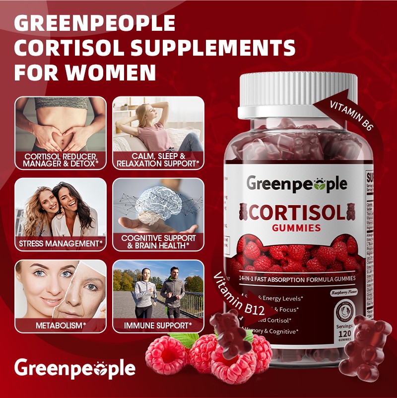 60/120ct Cortisol Supplements for Women High Cortisol Reducer Health, Detox