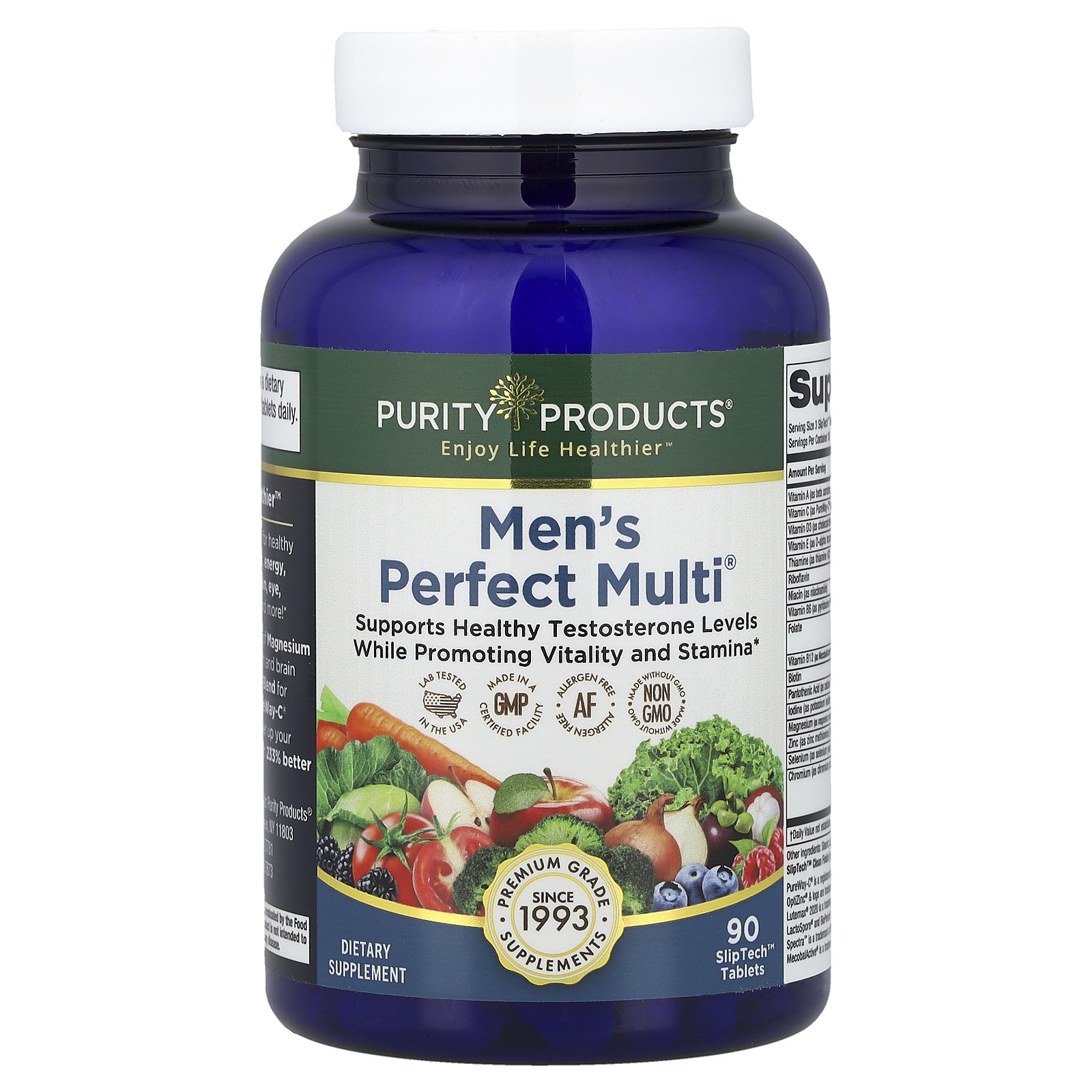 Men’s Perfect Multi®, 90 SlipTech™ Tablets
