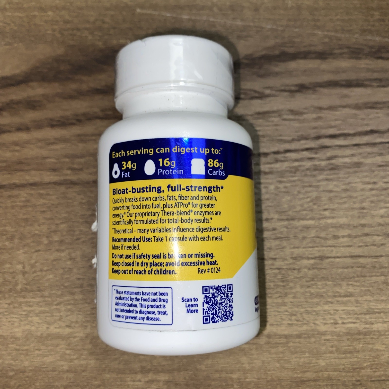 Enzymedica Digest Gold with ATPro 45 Capsules Casein-Free, Dairy-Free, Egg-Free,