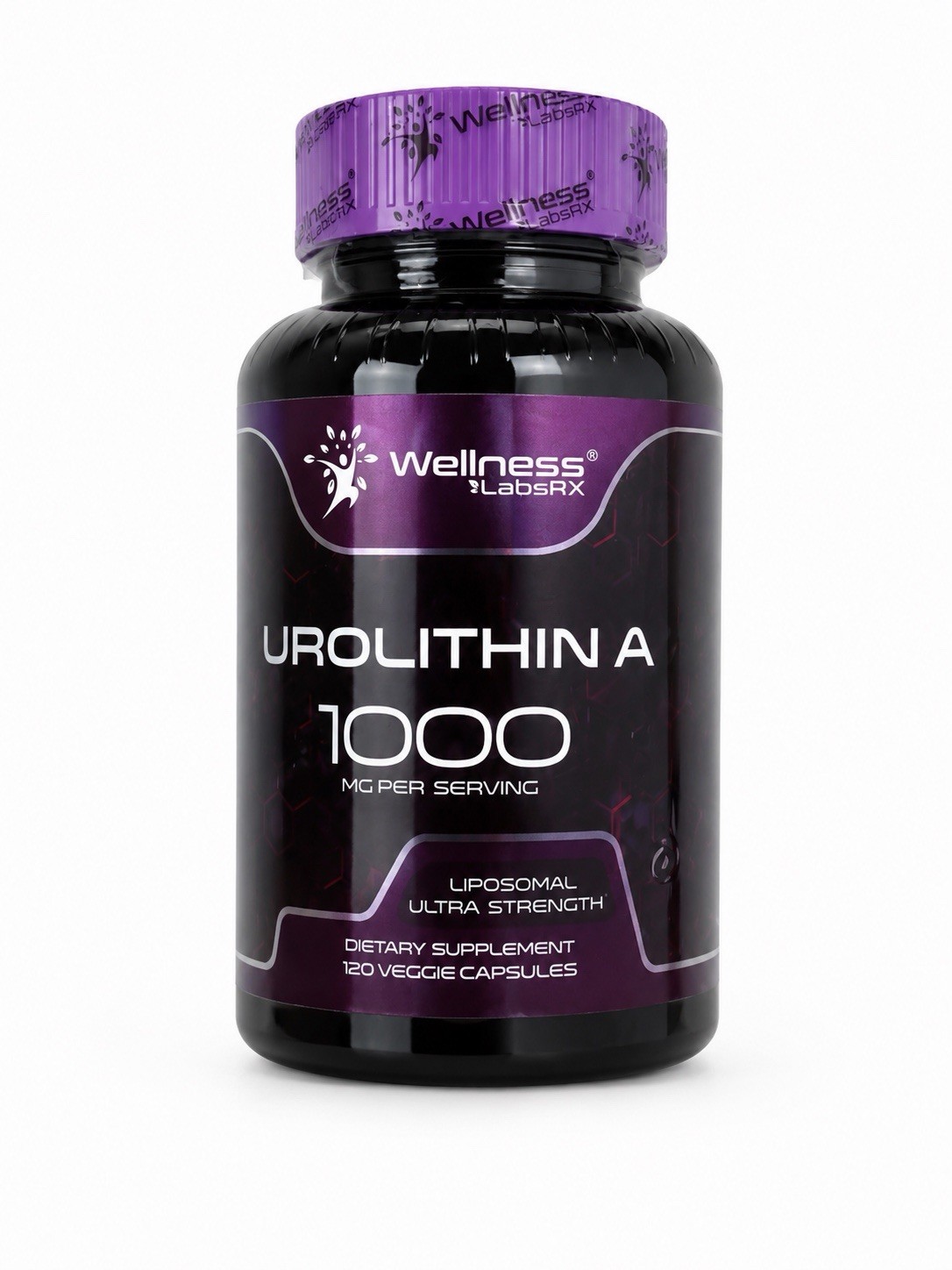 Wellness LabsRX Urolithin A 1000mg Liposomal Ultra Strength 120 Veggie Capsul
