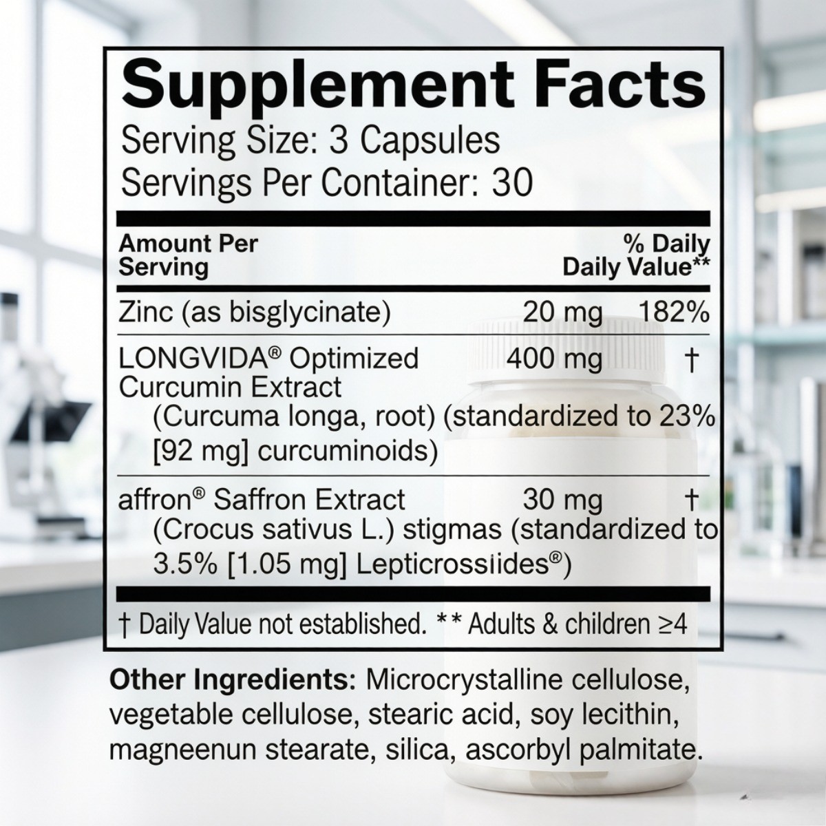 BrainMD Happy Saffron – Saffron & Curcumin for Mood & Memory, 90ct