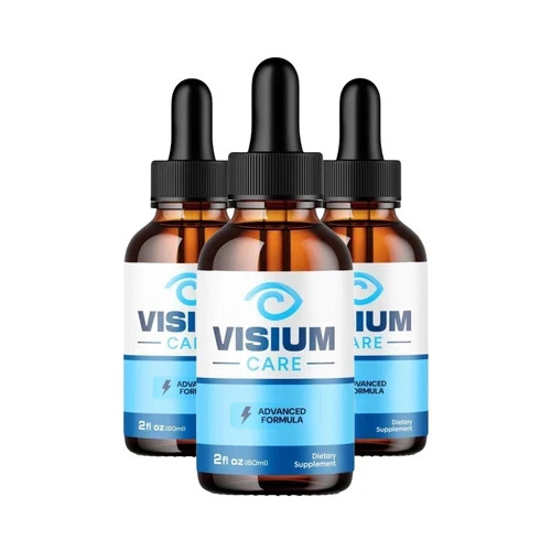 (3-Pack) Visium Care Drops – Visium Vision Health Support Liquid Drops (90 Serv)