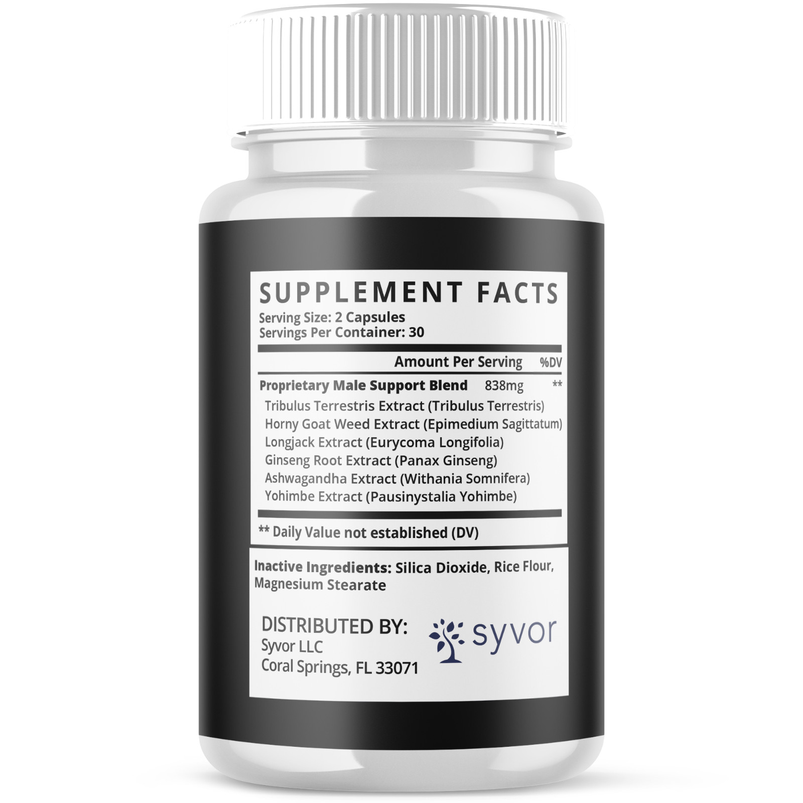(1 Pack) Iron Boost Male Support Supplement Advanced Formula IronBoost 60 Caps