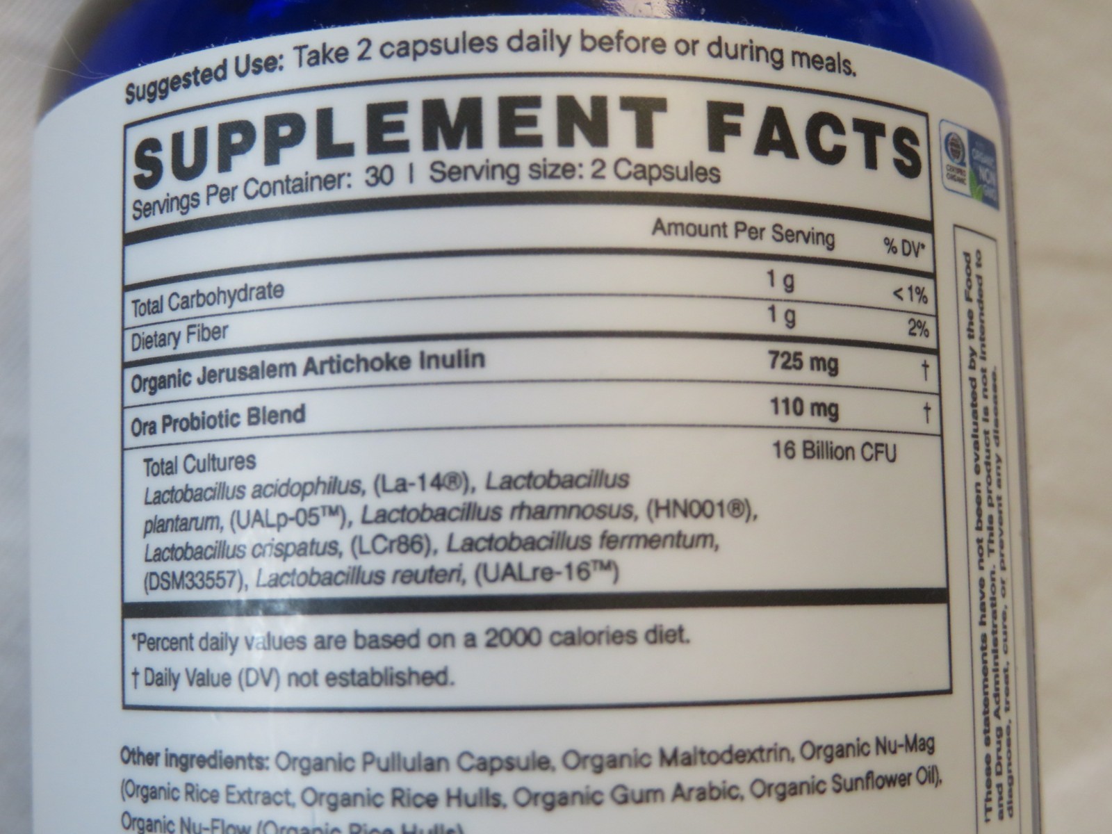 Ora Lady Bugs Women’s Probiotic & Prebiotic 60 Capsules
