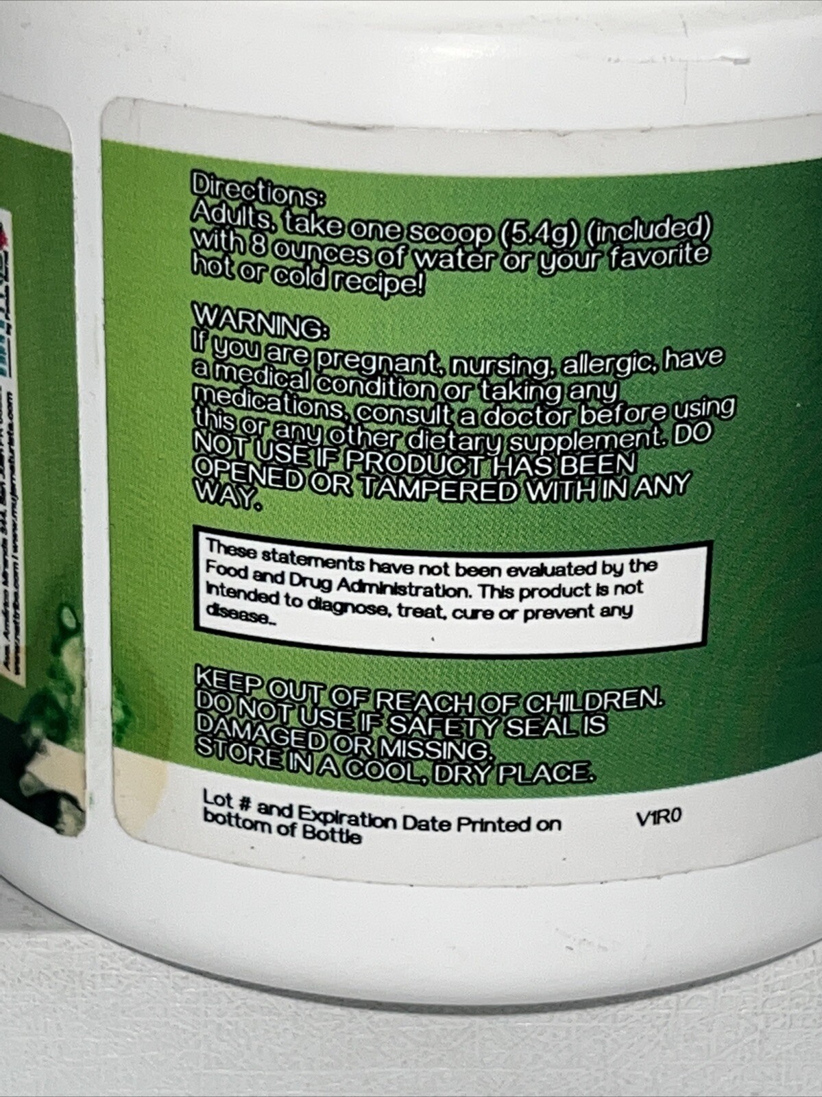 Essential Greens Juice Powder Sealed 28 Servings