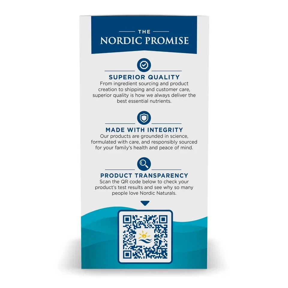 Nordic Naturals Ultimate Omega Fish Oil – 1280 mg Omega-3 – 180 Soft Gels