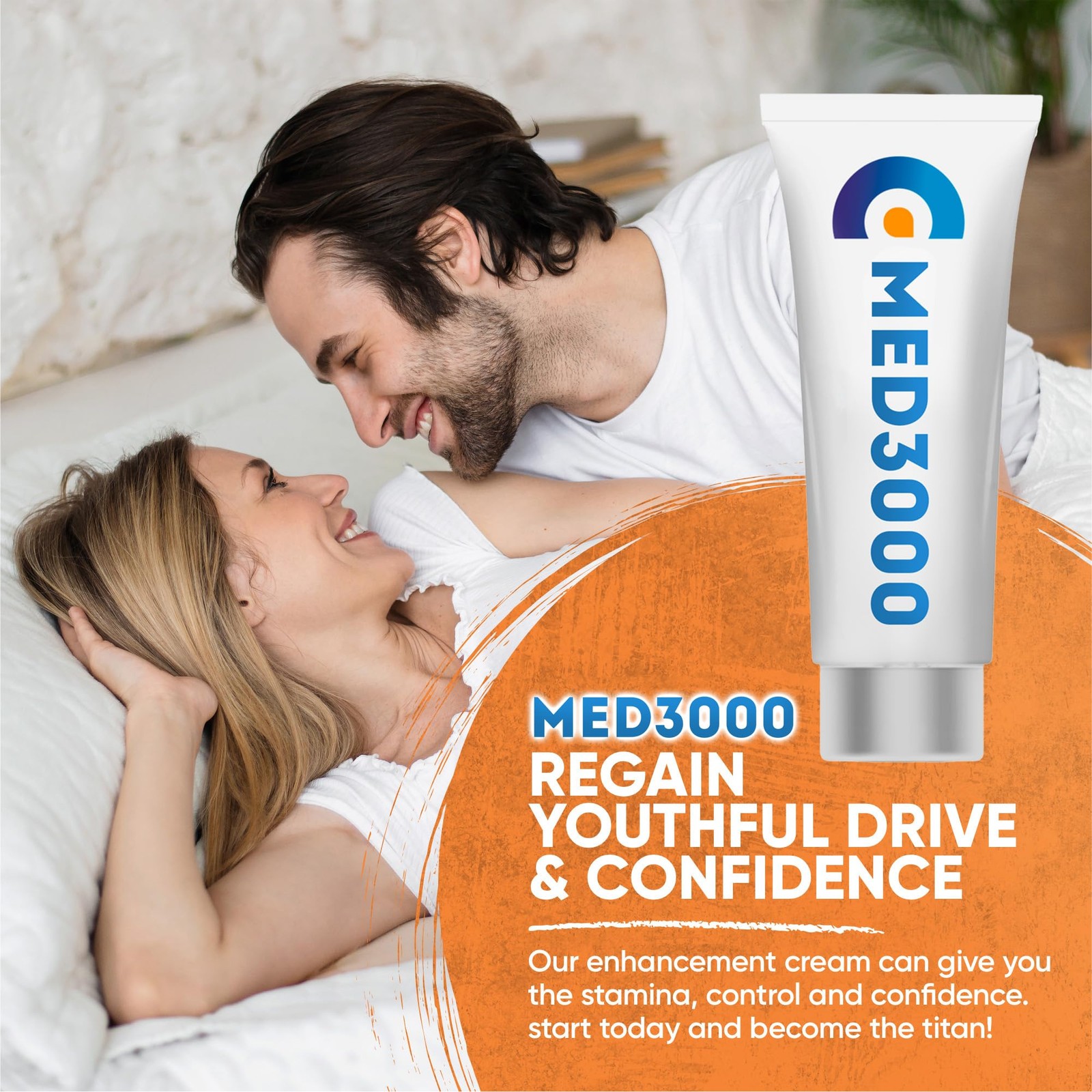 Gel Med3000 for Men – Powerful ED Cream and Blood Flow Enhancer – Erectile Dy…