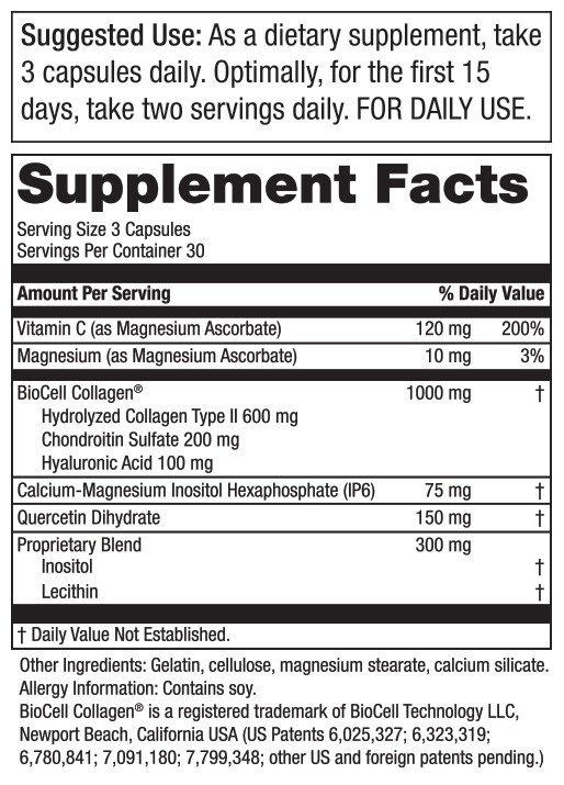 Ultimate HA (H.A. Formula) 5X90Ct Collagen/Quercetin/Hyaluronic Purity Products