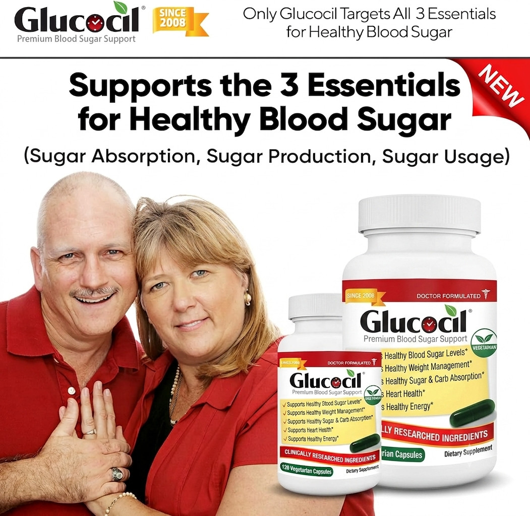 2-Pack Glucocil Blood Sugar Support 30-Day Supply 120 Softgels Each New with Box