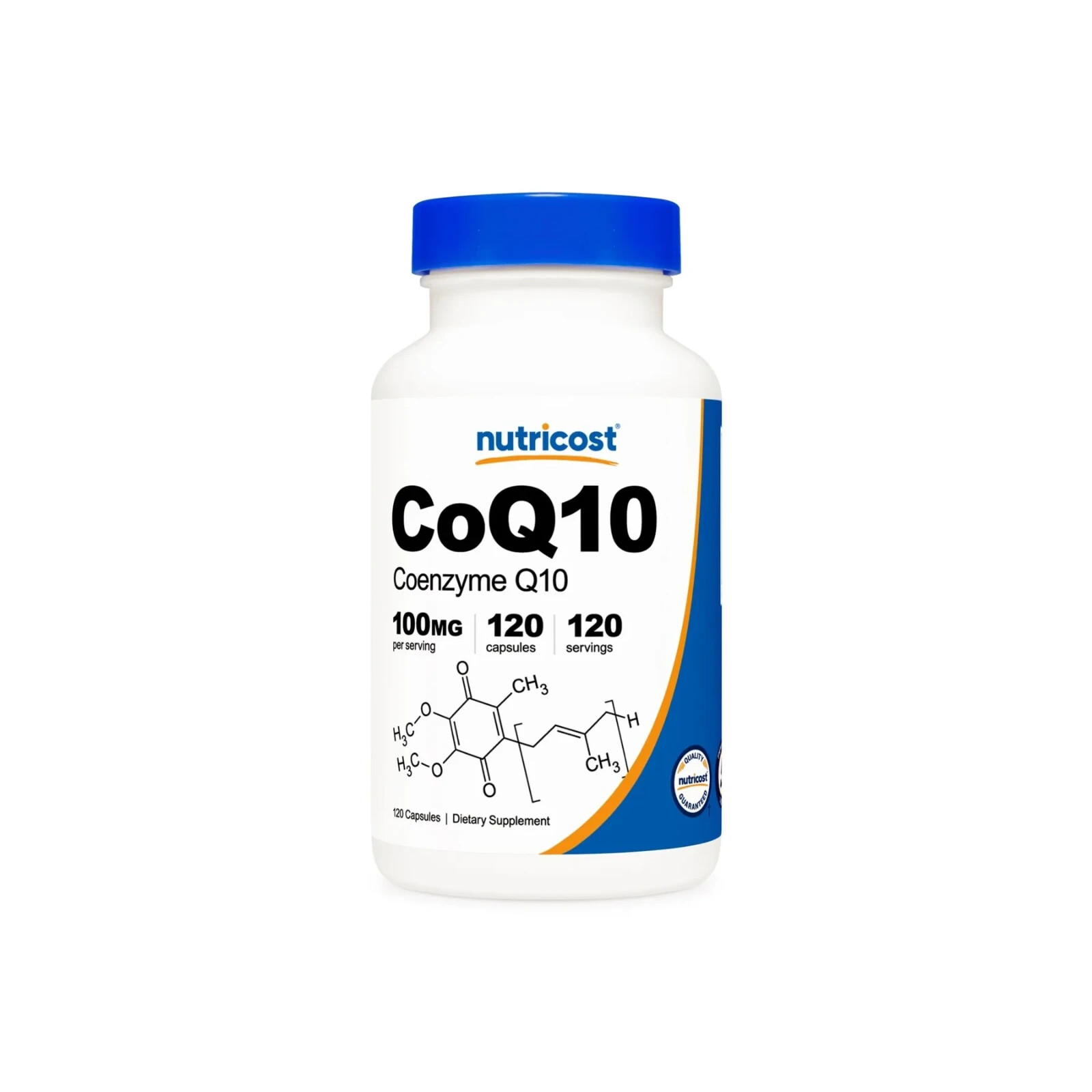 Nutricost CoQ10 100mg, 120 Capsules, Veg Caps – EXP 06/2026