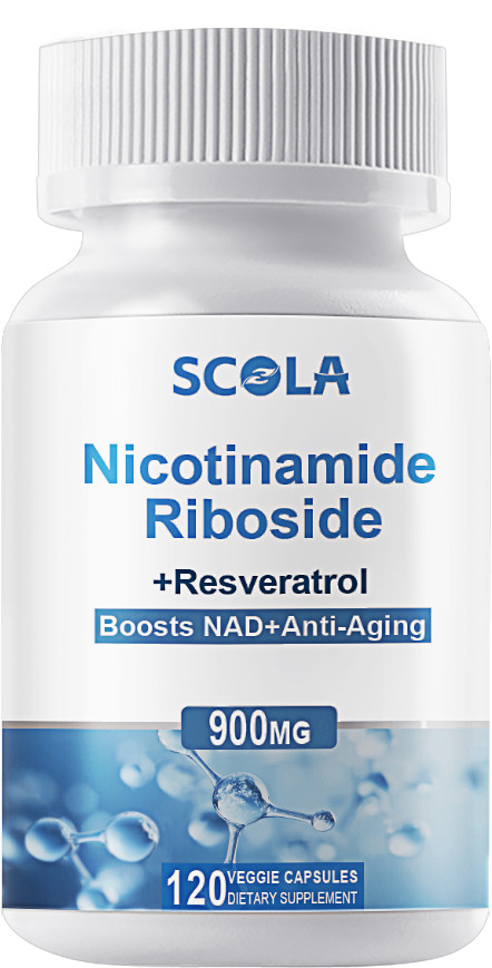 NAD Supplement – Nicotinamide 500mg Resveratrol 150mg – Anti-Aging 120 Capsules