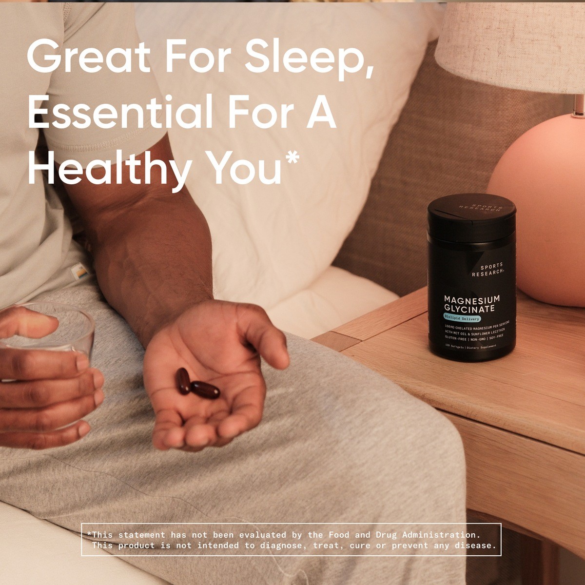Magnesium Glycinate 160mg (120 softgels)