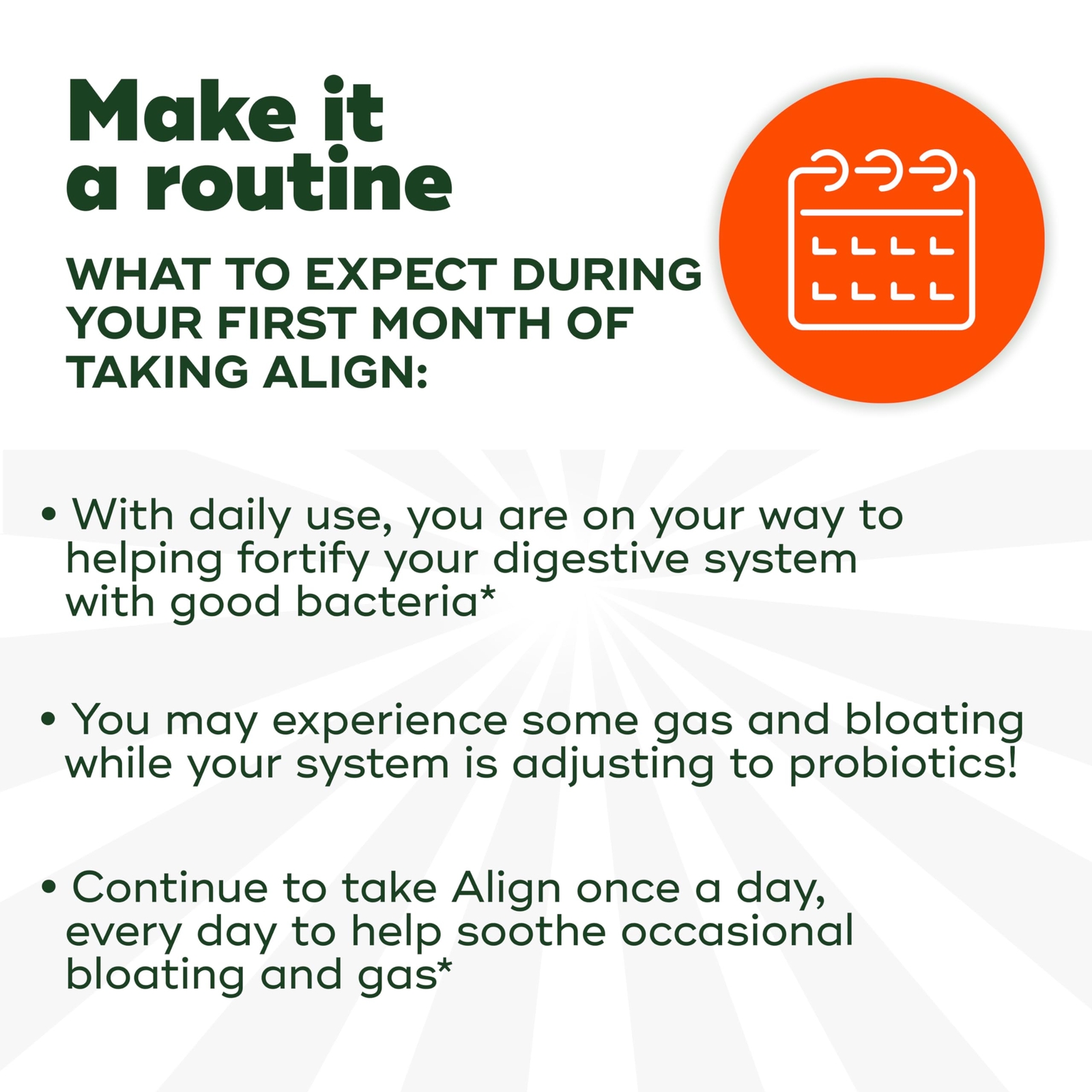 Align Probiotic Bloating Relief Supplement 28 Capsules Digestion Support