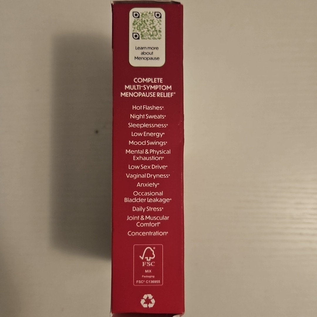 Estroven Complete Menopause Relief 28 Vegetarian Caplets Exp 2025+