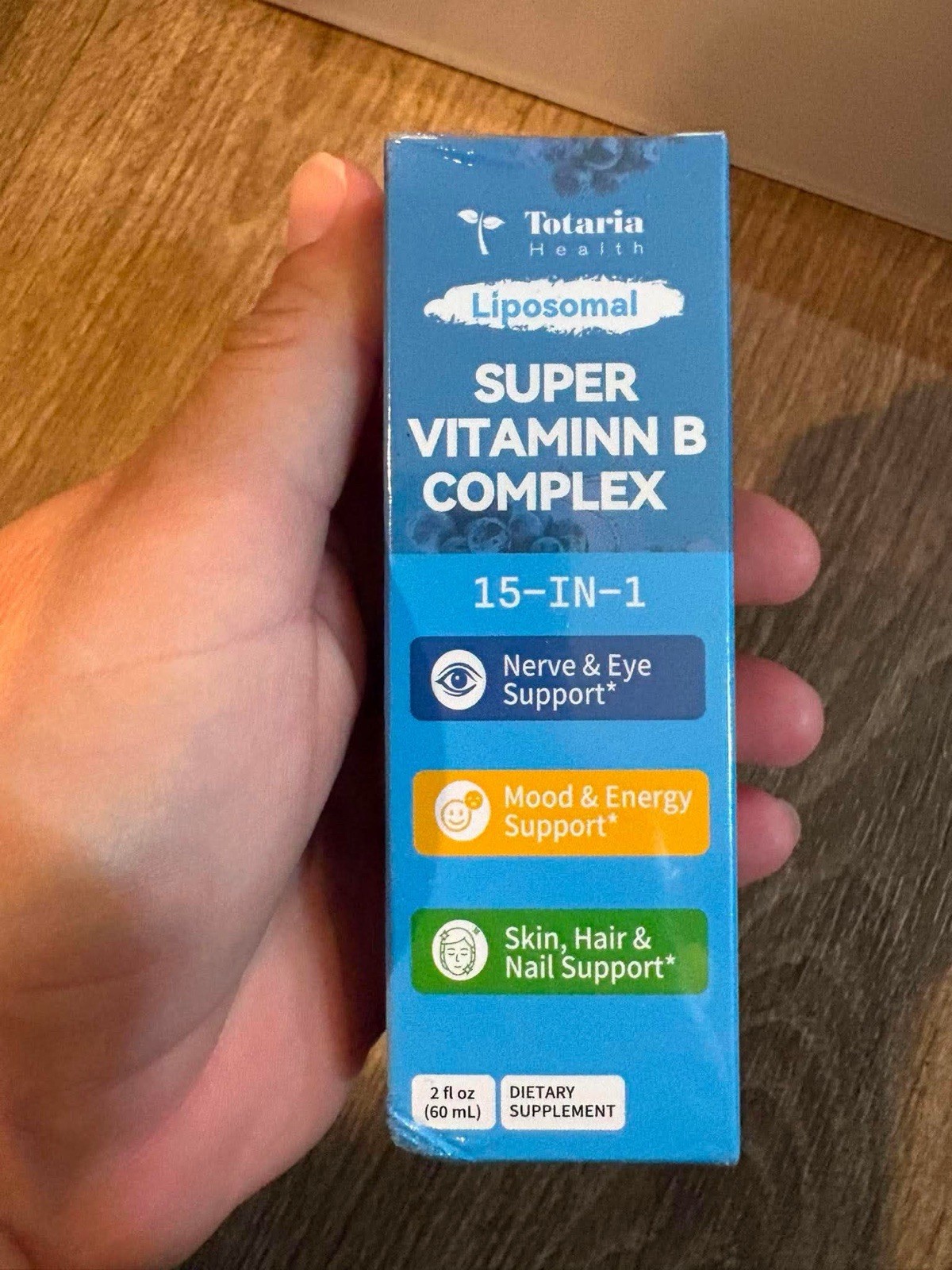 15-in-1 Liposomal Vitamin B Complex Pro, B Drops 2 Fl Oz (Pack of 1)
