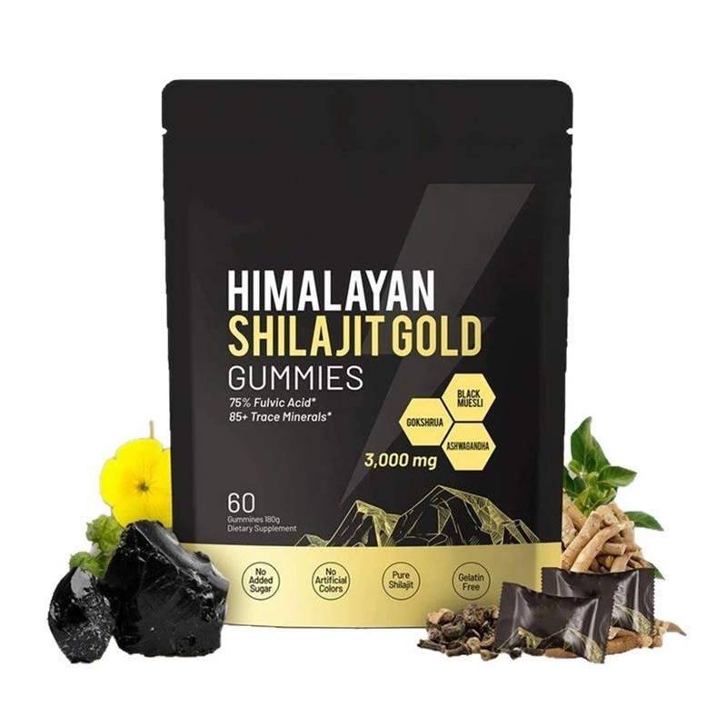 Gummies, Supplement, Micronutrient Shilajit Premium Himalayan New Shilajit 60
