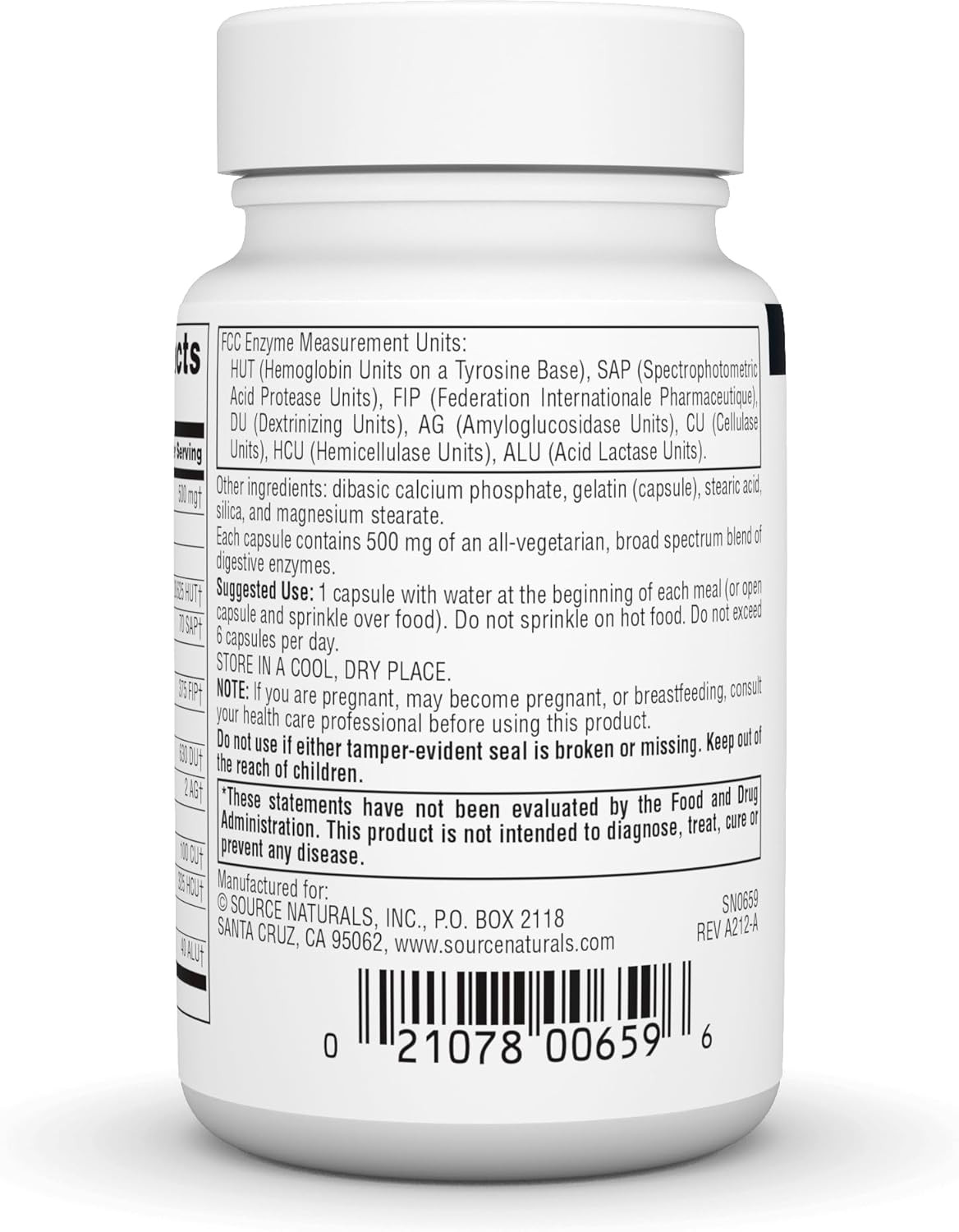 Essential Enzymes 500Mg Bio-Aligned Multiple Enzyme Supplement Herbal Defense fo