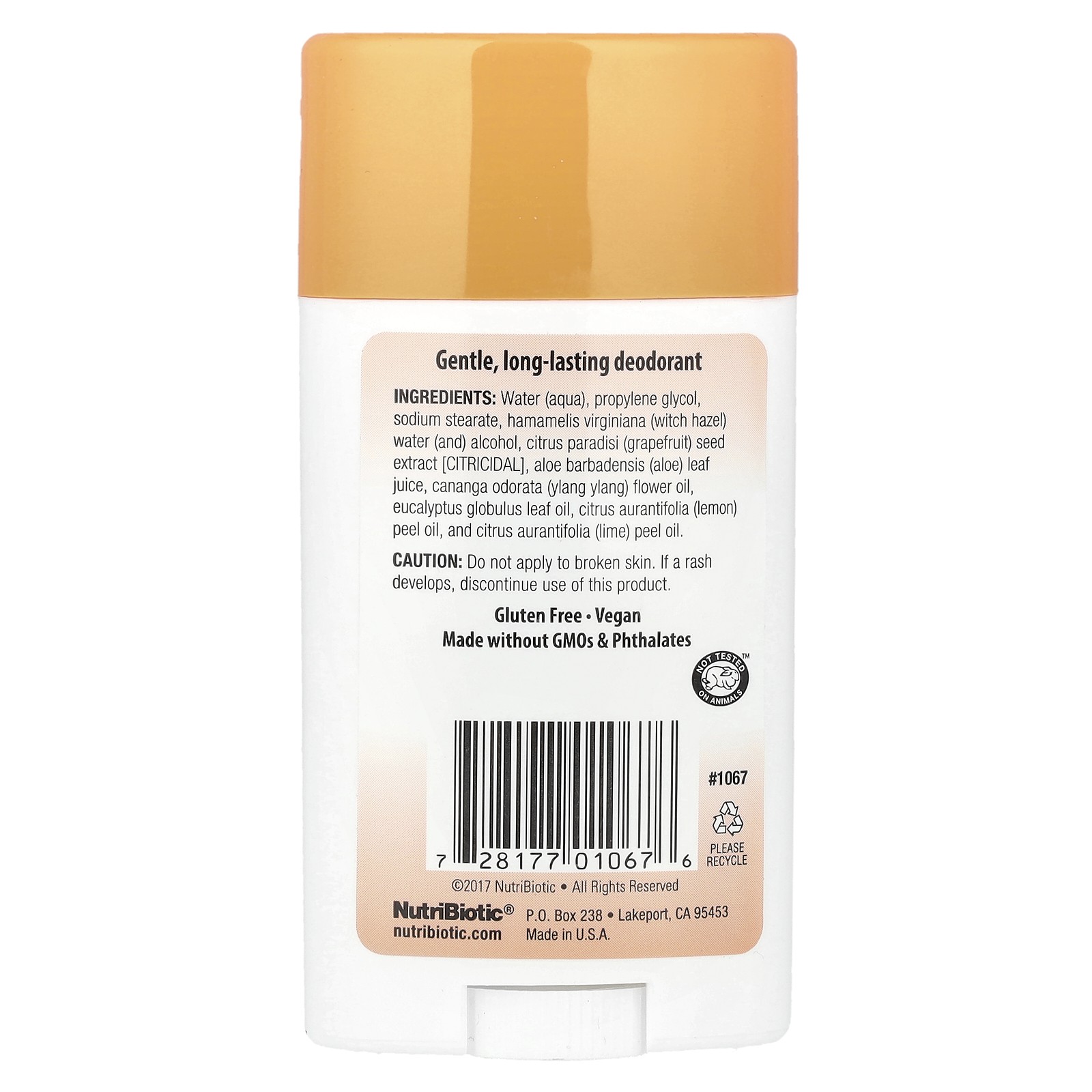 Deodorant, Mango Melon, 2.6 oz (75 g)