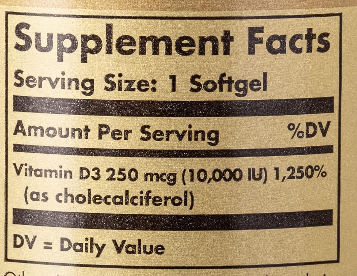 Solgar Vitamin D3 (Cholecalciferol) 10000 IU – 120 Tablet pack of 2 EXP 03/2028