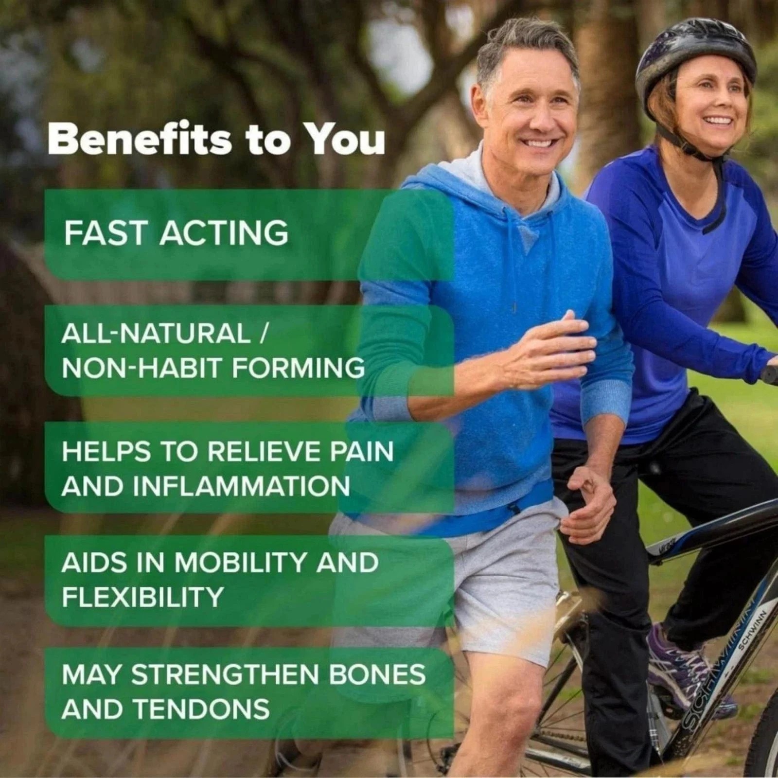 1~5pack Med Free Living Factor 5 organic Joint & Muscle Support Complex 120 Caps