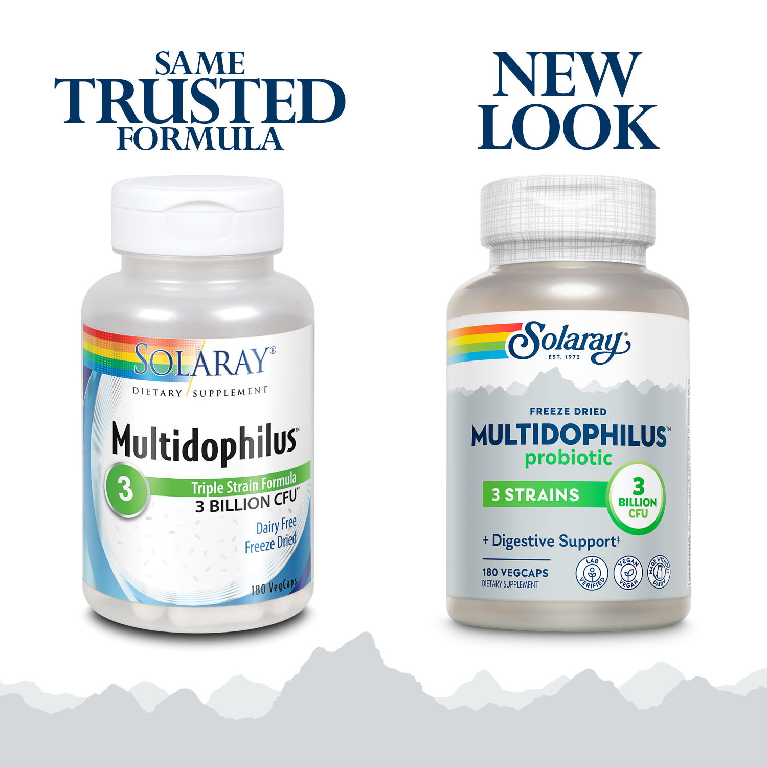 Solaray Multidophilus 3 Freeze Dried | 180 VegCaps
