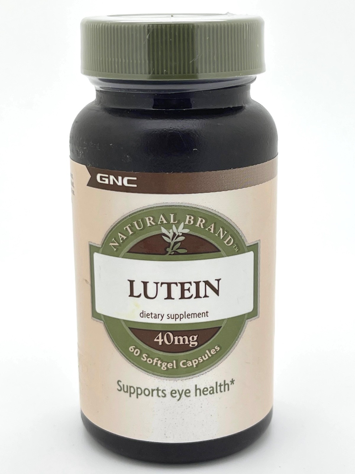 GNC Natural Brand Lutein 40 Mg Capsules, Supports Eye Health EXP: 01/2026