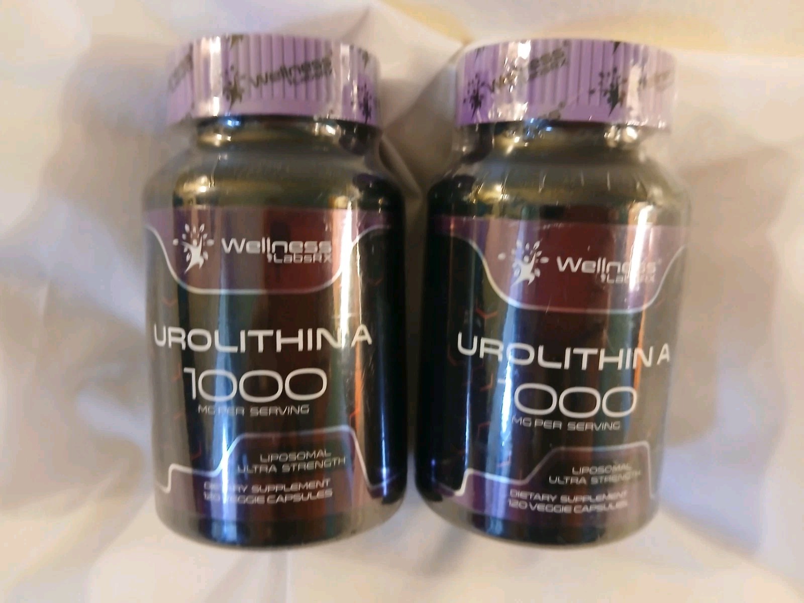 Wellness LabsRX Urolithin A 1000mg Liposomal Ultra Strength 120 2 bottles Lot