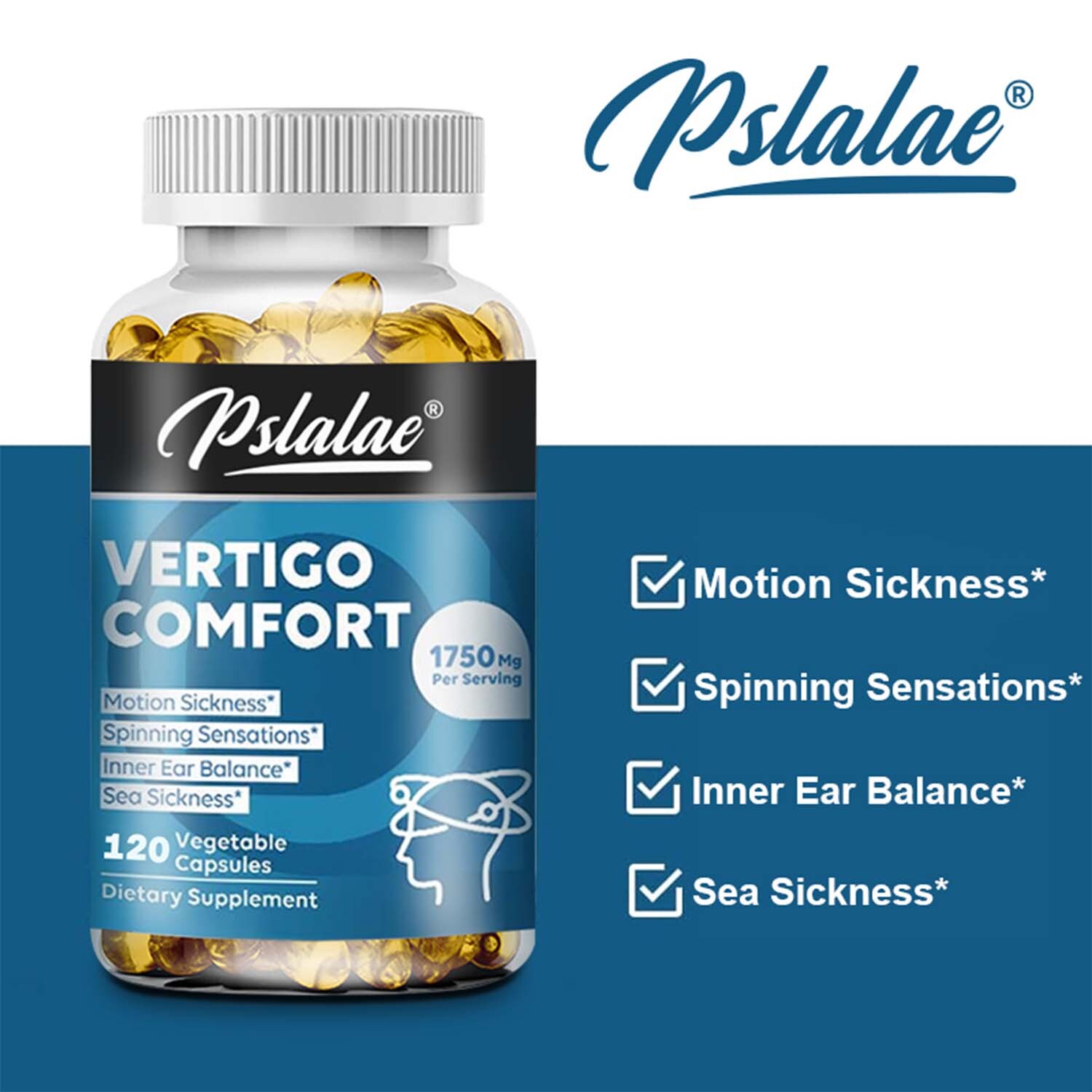 Vertigo Comfort – Relieve Motion Sickness, Nausea, Spinning Sensations