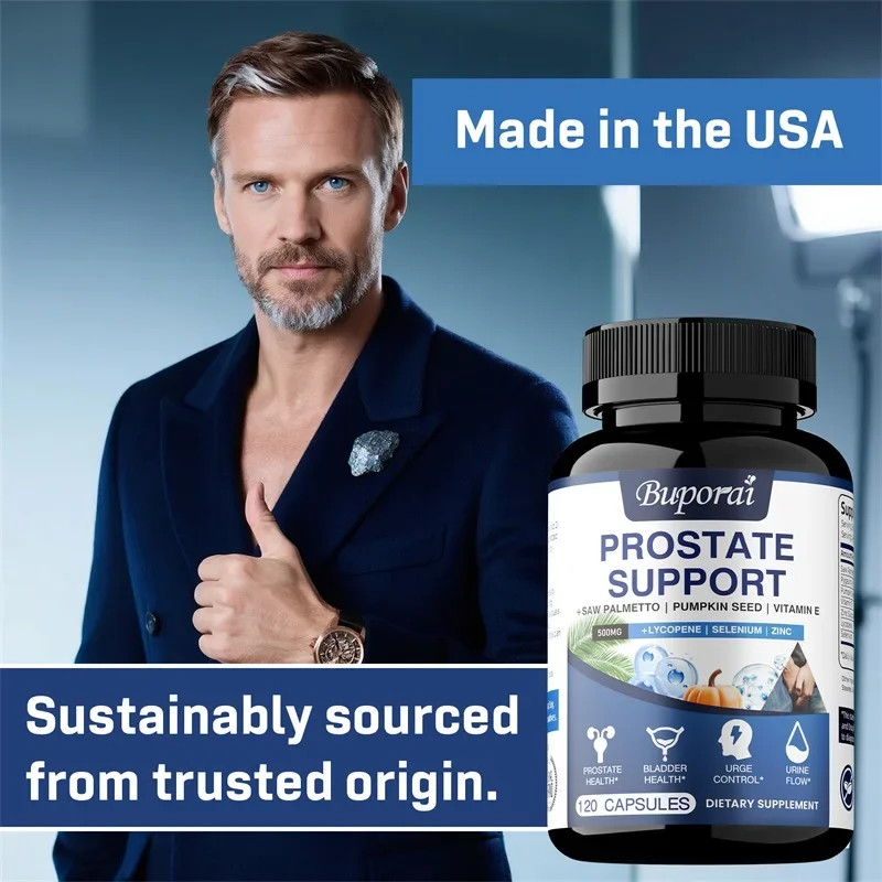 Prostate Support 120pcs – Relieve Frequent Urination, Bladder and Urinary Health