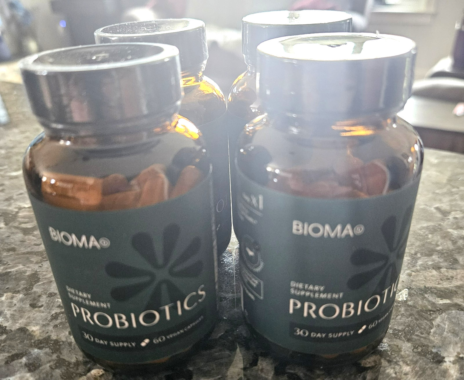 Lot of Bioma Probiotics Vegan Capsules 30 Day Supply