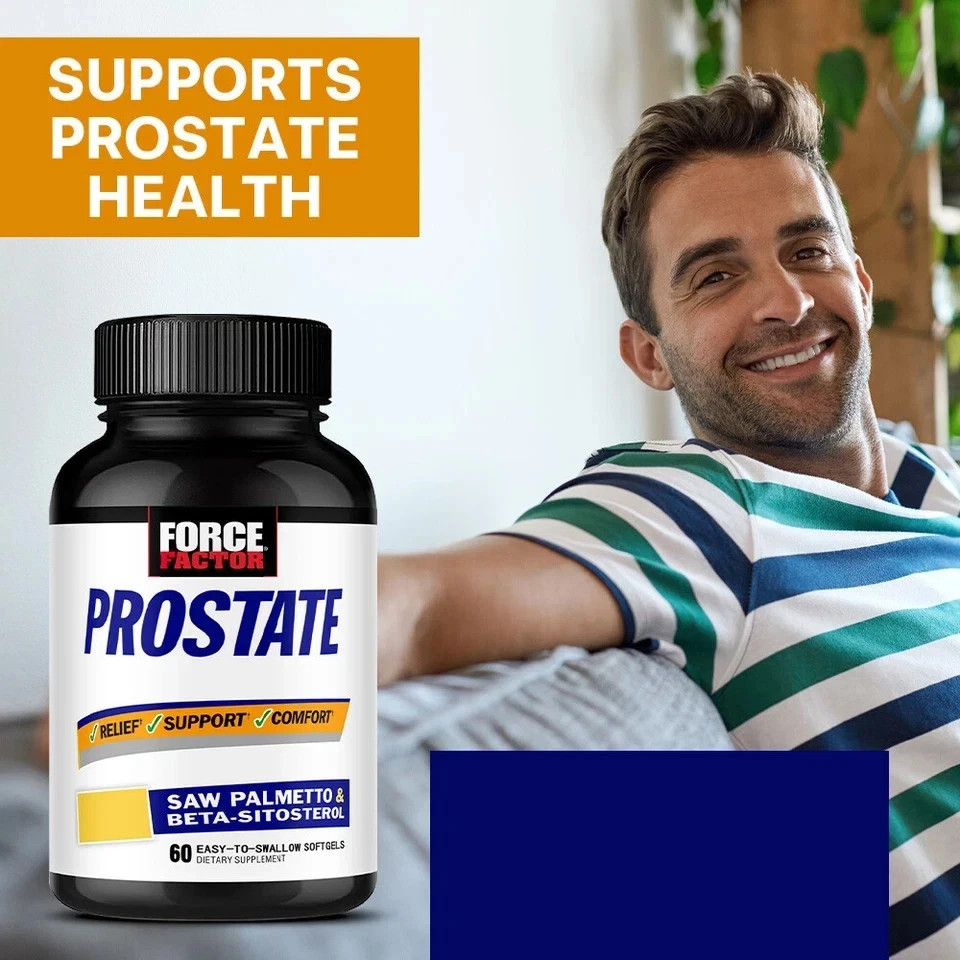 Force Factor Prostate Advanced Prostate Supplement, Saw Palmetto – US