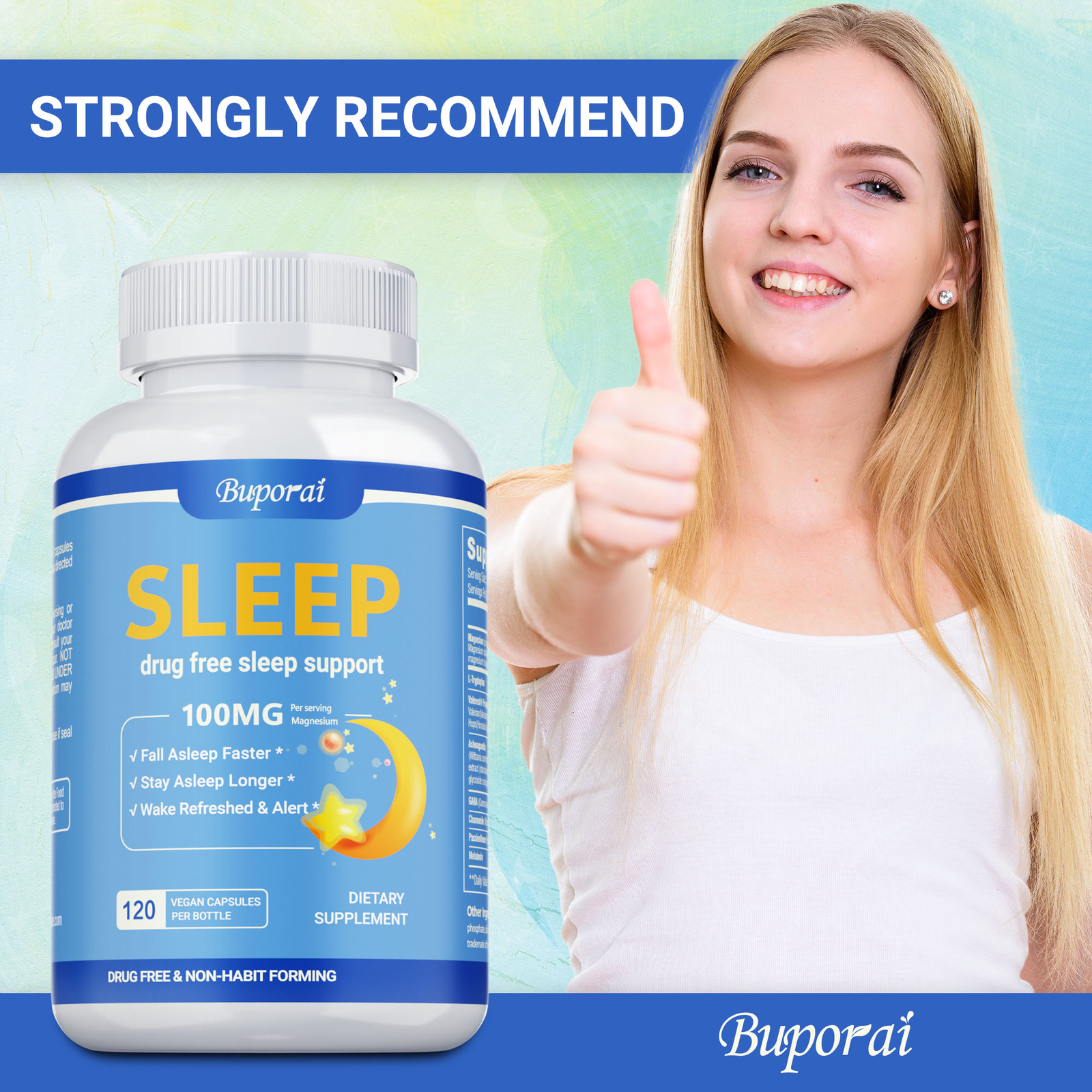 Sleep Capsules – Melatonin Sleep Aid Supplement To Help You Fall Asleep Quickly