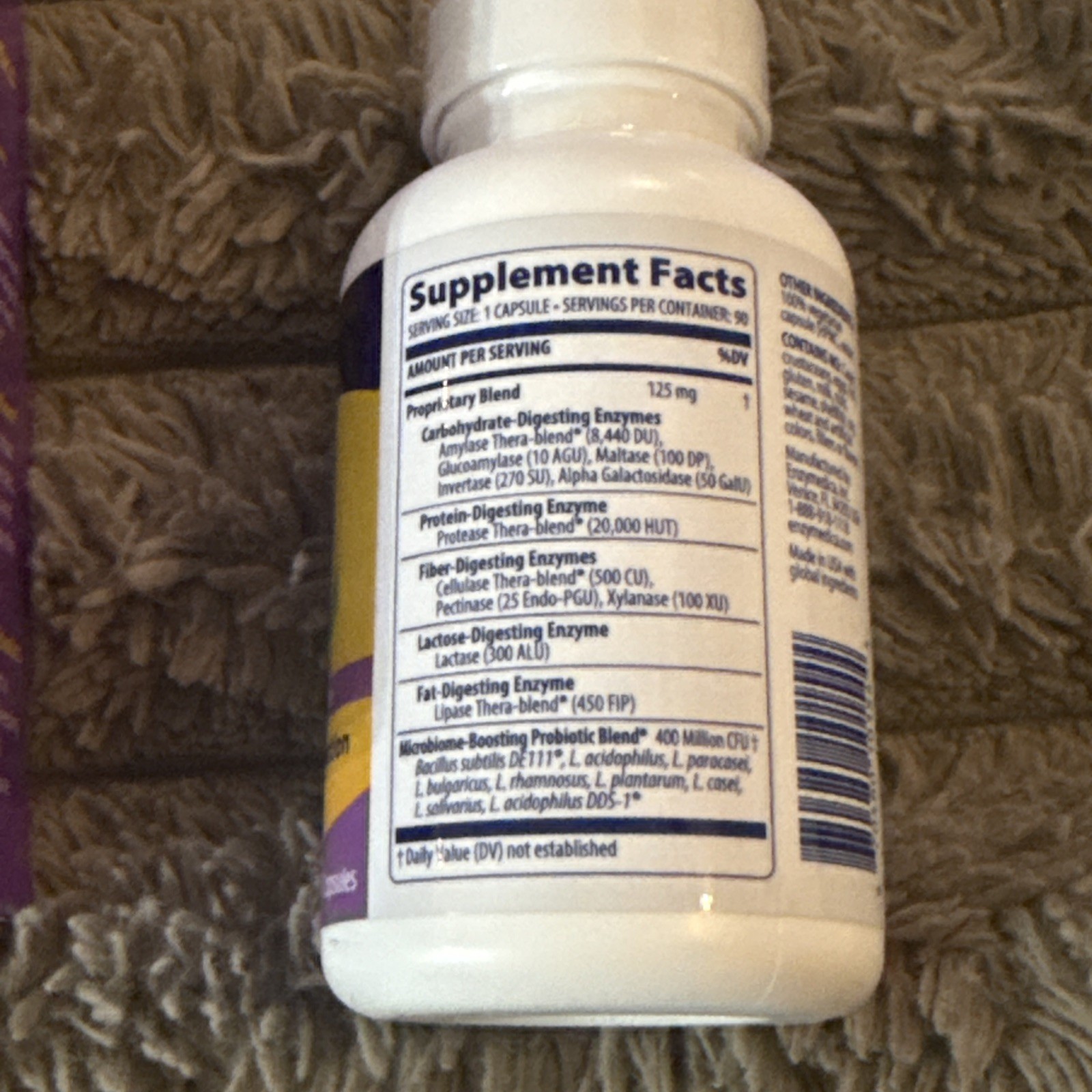 Enzymedica Digest Gold + Probiotics (90 Capsules) Exp: 01/27