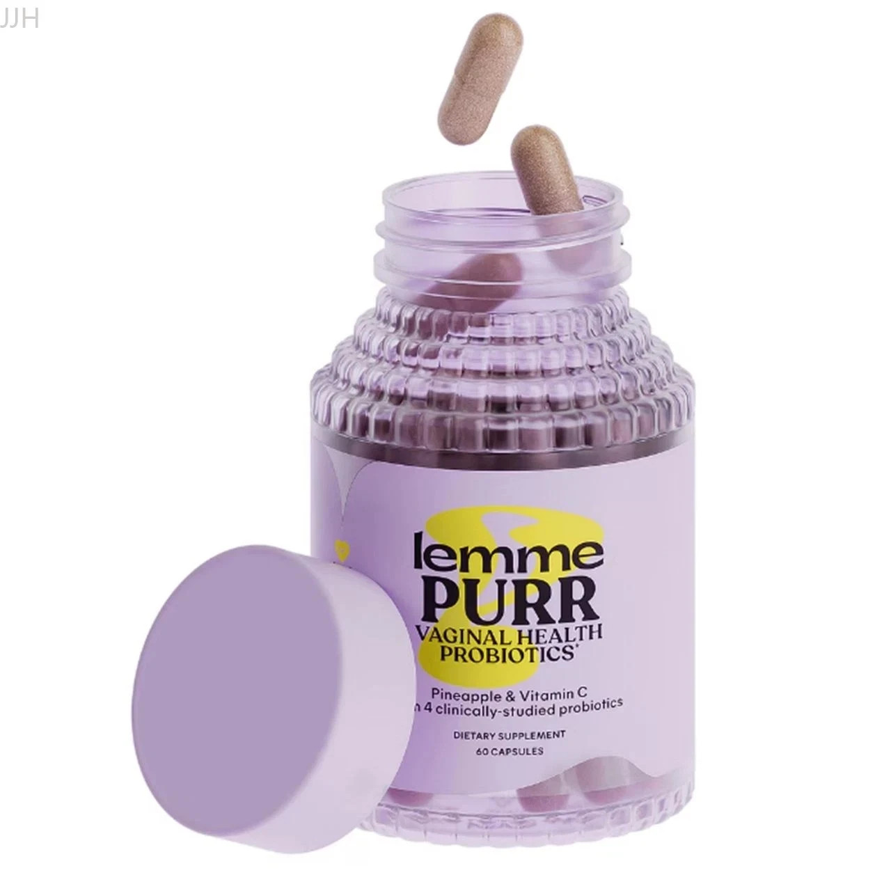 Lemme Purr Vaginal Probiotics Softgels pH Balance Fresh Odor Support Vitamin