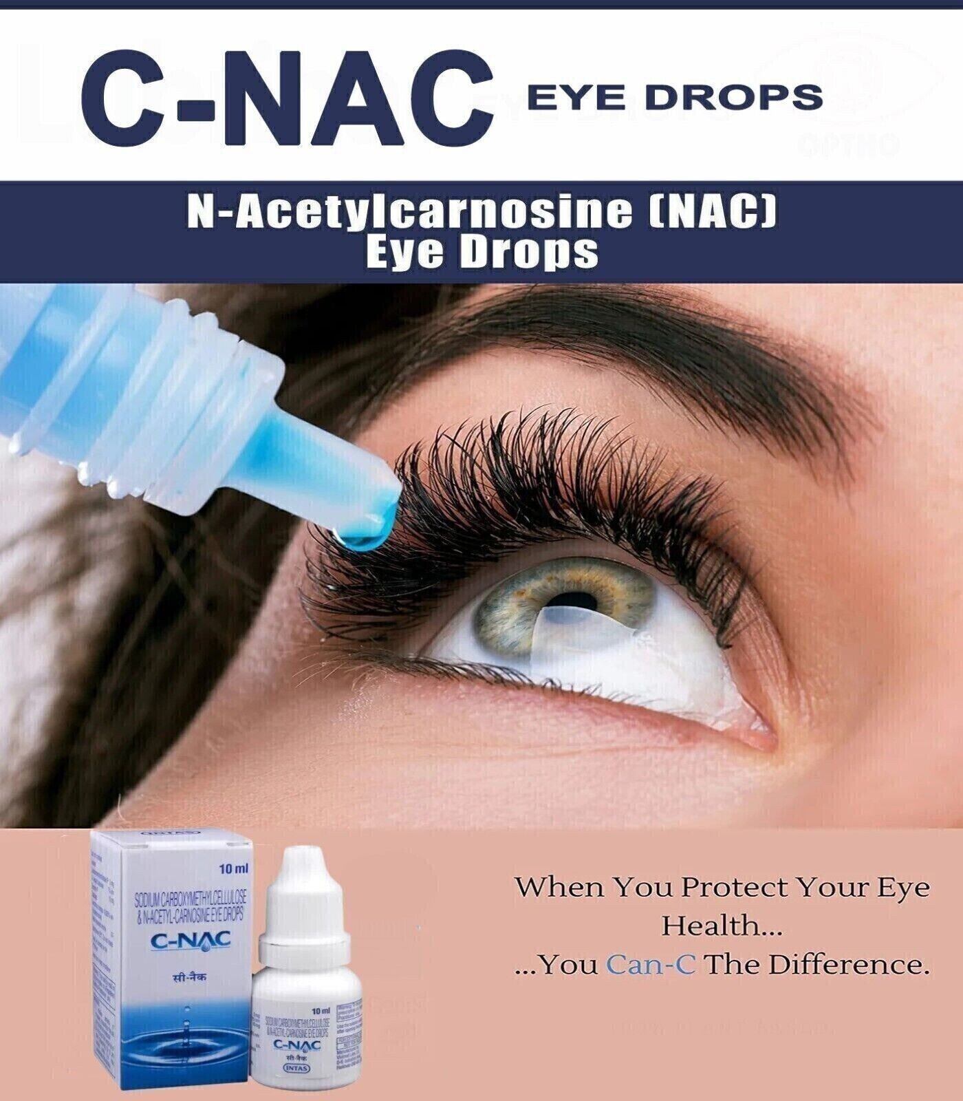 C-NAC Eye Drops (10ml) Best for Eye Care
