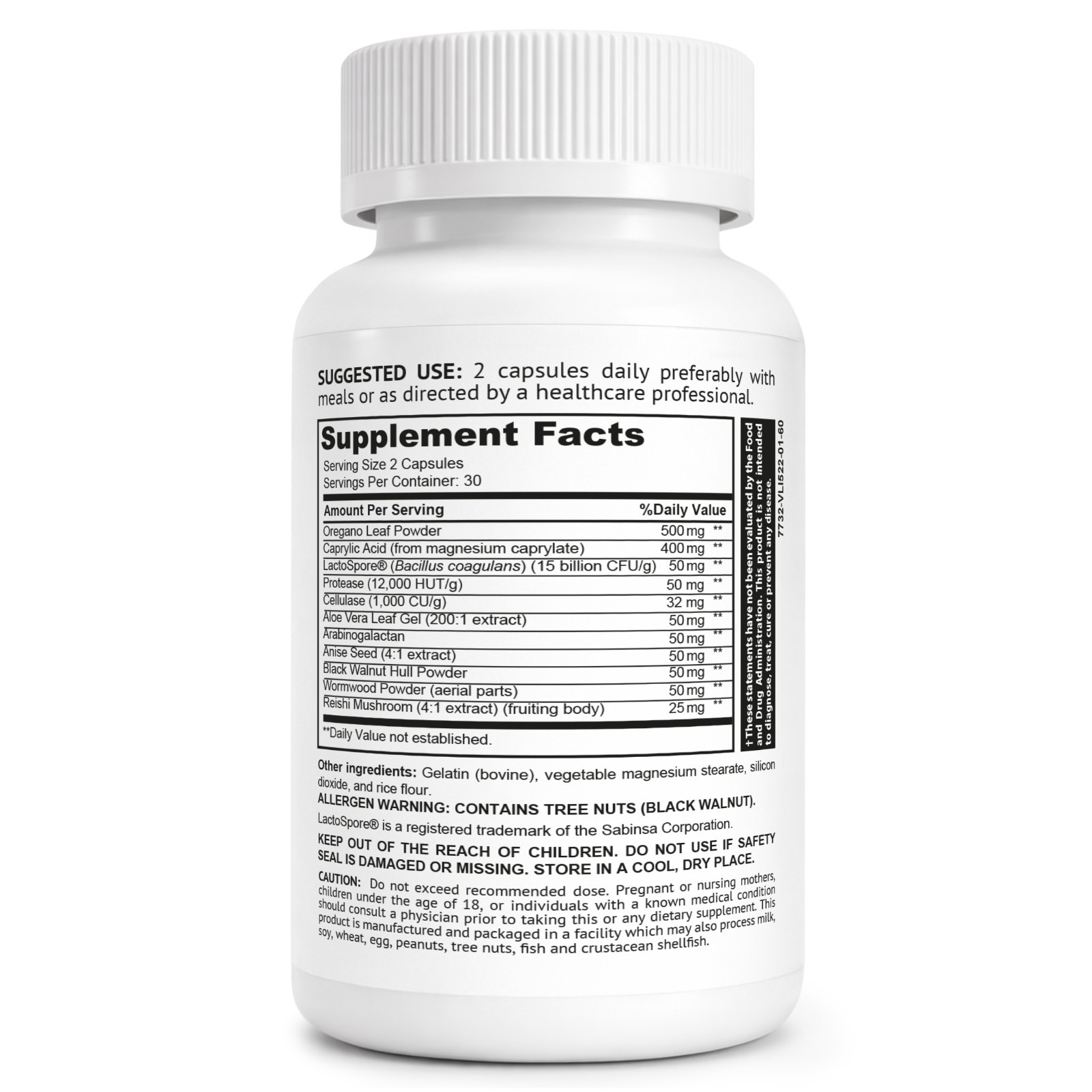 NutraBlast Feminine Balance Complex (60 Capsules) Vaginal Flora & Immune System