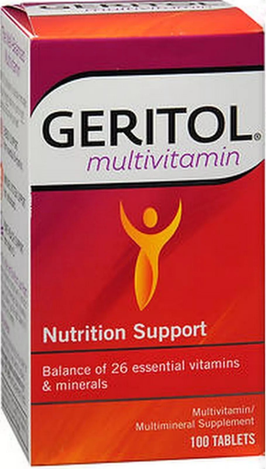 Geritol Vitamins Multivitamin & Mineral Supplement, 100 ct Tablets__