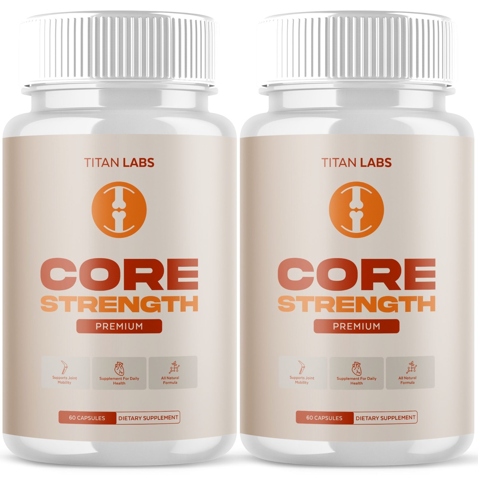 (2 Pack) Core Strength Joint Support Advanced Formula CoreStrength 120 Capsules