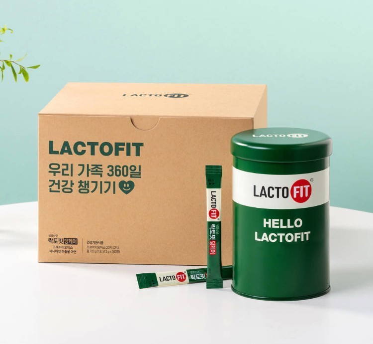 Lacto-Fit Probiotics Blood Sugar Care 360 Sticks with Tin case