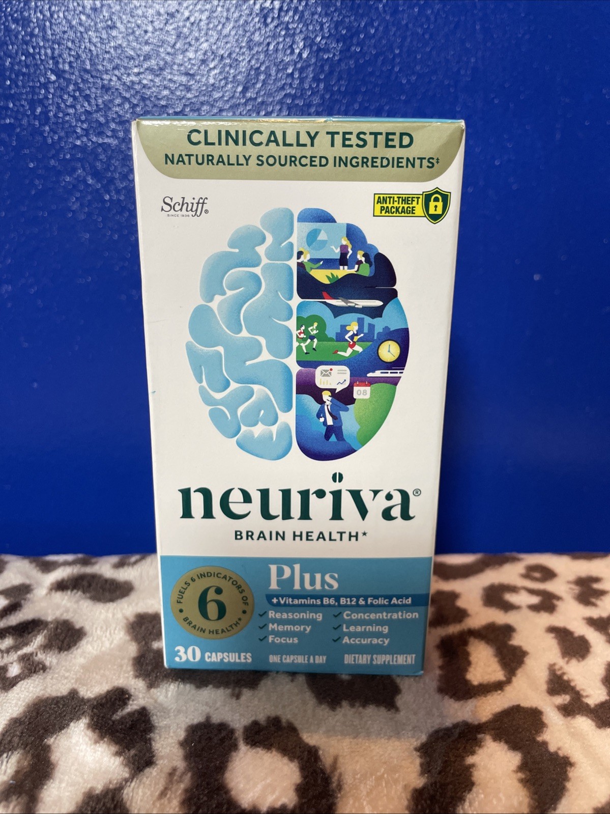 2pac Schiff Neuriva Plus Fast-Acting Brain Performance Capsules – 30 Count