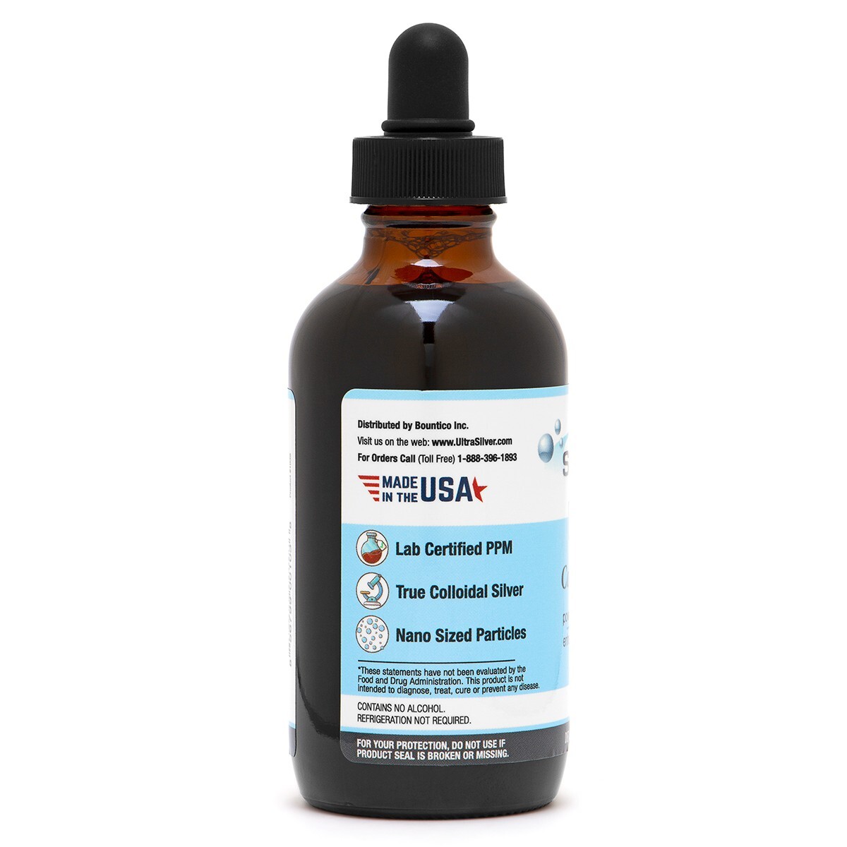 COLLOIDAL SILVER 1000 PPM 4 OZ.- IMMUNE SUPPORT WITH DROPPER (FREE SHIPPING!!!)