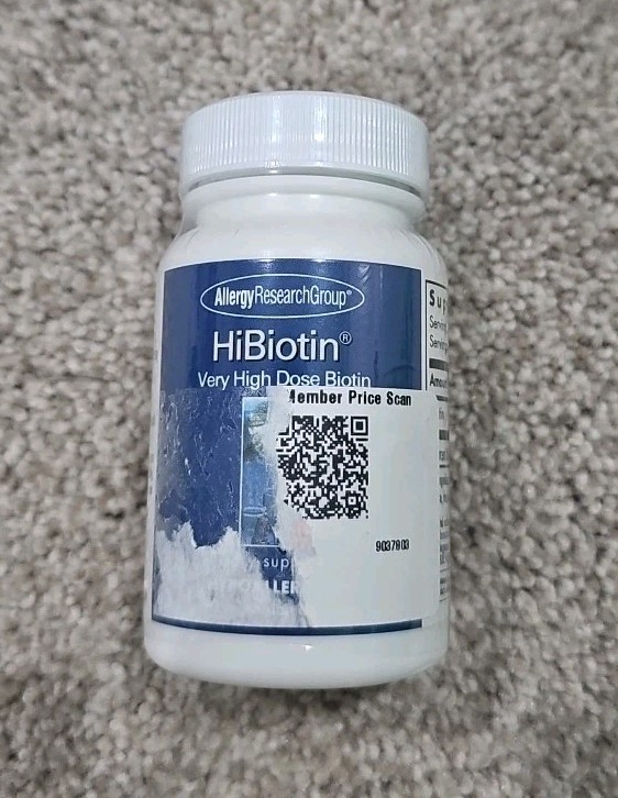 HiBiotin 100 Mg 90 Veg Caps By Nutricology/ Allergy Research Group