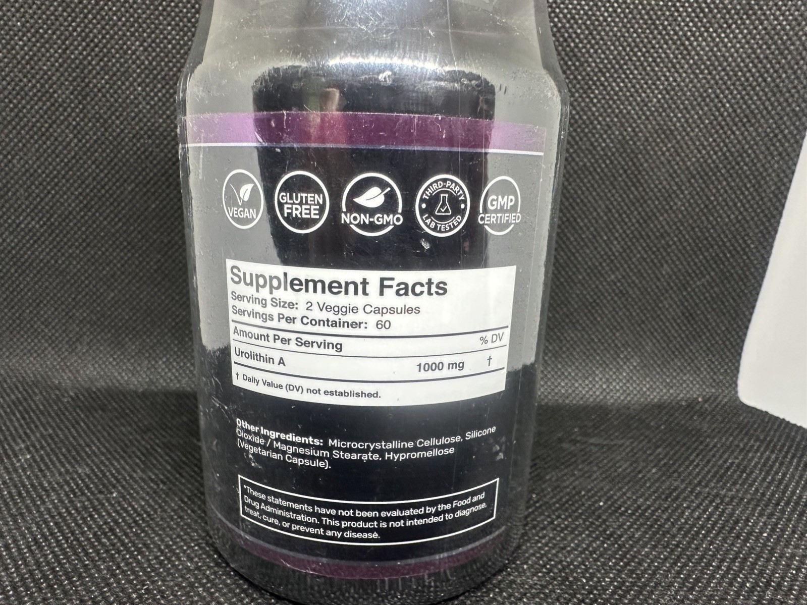 Urolithin A – Wellness LabsRx 1,000mg – 120 capsules – Exp 04/2028