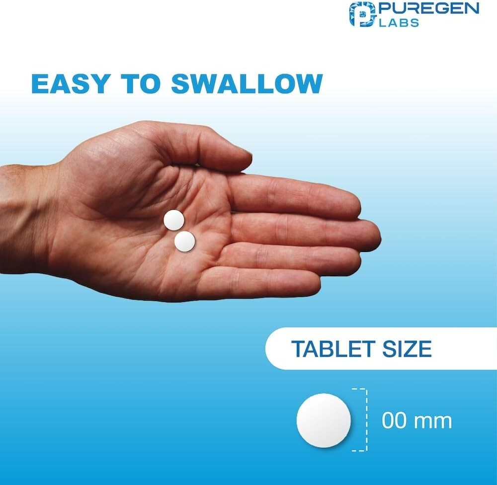 Puregen Sodium Chloride Tablets Normal Salt 1 GM (1000 mg) 100 Tablets Pack of 2