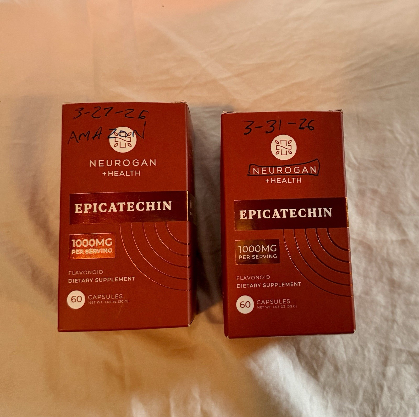 Epicatechin, 60 Capsules (500 mg Per capsule) 2 Boxes Available