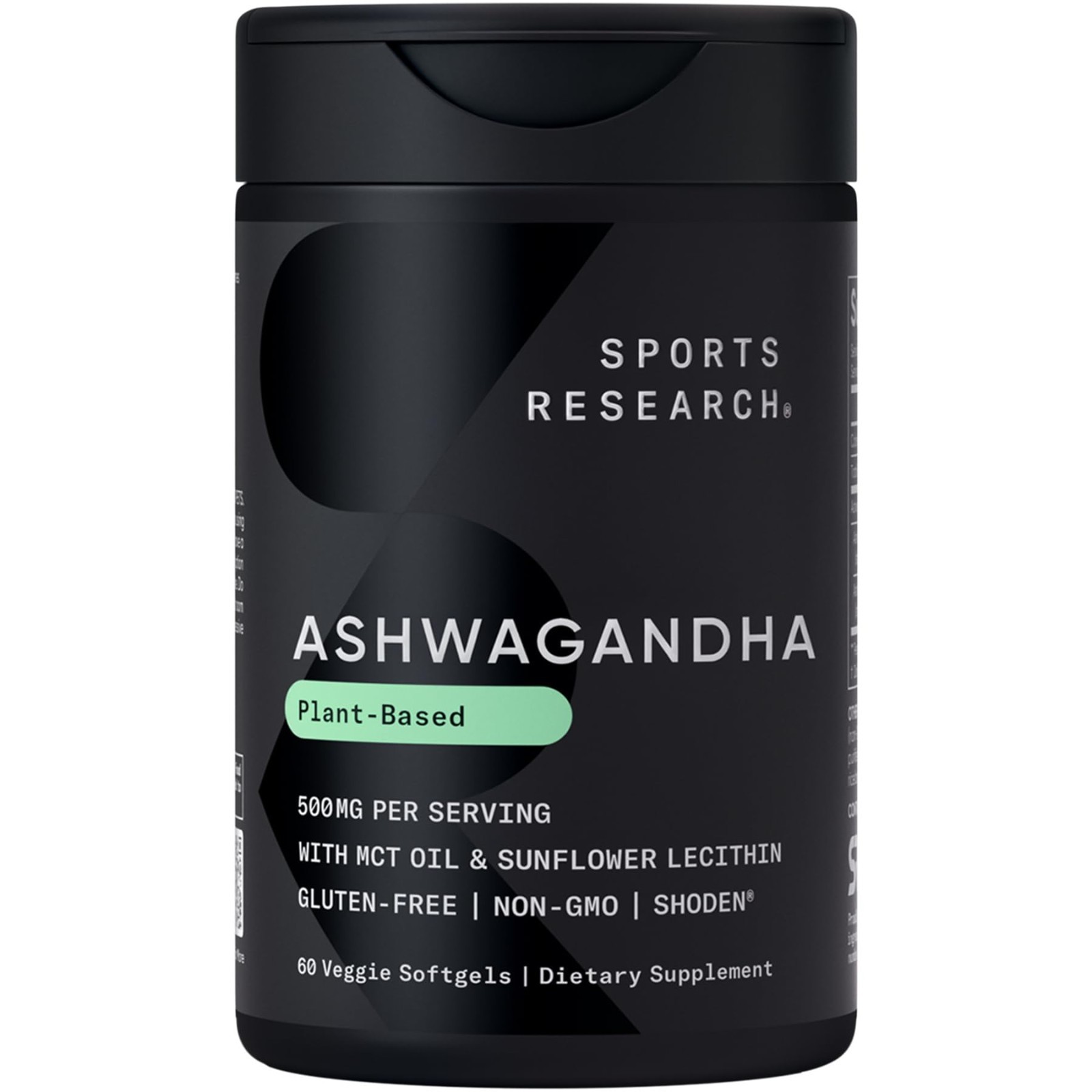 Ashwagandha Softgels with Coconut MCT Oil – Natural Adaptogen for Relaxation, Ca