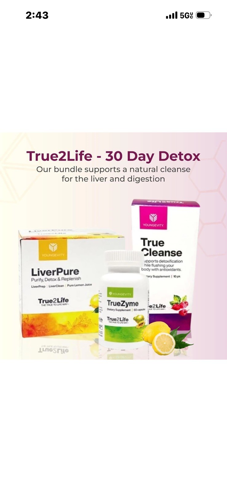 Youngevity 30 Day Liver Detox