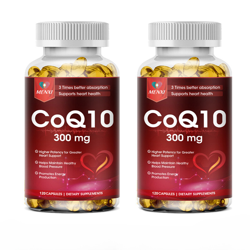CoQ10 300mg, 480 Softgel Capsules, Vegetarian Capsules, Non-GMO (Coenzyme Q10)